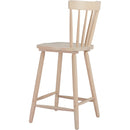  Zuo Tyce 110527 Set of 2 Counter Stool - Natural IMAGE 5
