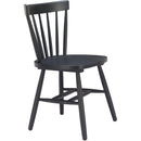  Zuo Tyce 110526 Set of 2 Dining Chair - Black IMAGE 1