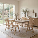  Zuo Tyce 110525 Set of 2 Dining Chair - Natural IMAGE 10