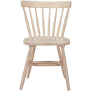  Zuo Tyce 110525 Set of 2 Dining Chair - Natural IMAGE 3