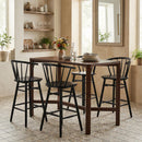  Zuo Stenger 110524 Set of 2 Barstool - Black IMAGE 10