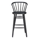 Zuo Stenger 110524 Set of 2 Barstool - Black IMAGE 6