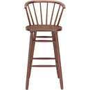  Zuo Stenger 110523 Set of 2 Barstool - Walnut IMAGE 3