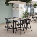 Zuo Stenger 110522 Set of 2 Counter Stool - Black IMAGE 12