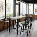  Zuo Stenger 110522 Set of 2 Counter Stool - Black IMAGE 6
