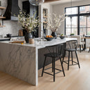  Zuo Stenger 110522 Set of 2 Counter Stool - Black IMAGE 9