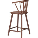  Zuo Stenger 110521 Set of 2 Counter Stool - Walnut IMAGE 5