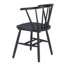  Zuo Stenger 110520 Set of 2 Dining Chair - Black IMAGE 2