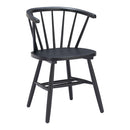  Zuo Stenger 110520 Set of 2 Dining Chair - Black IMAGE 4
