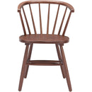  Zuo Stenger 110519 Set of 2 Dining Chair - Walnut IMAGE 3