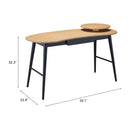  Zuo Tarkiz 110512 Desk - Natural IMAGE 10