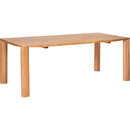  Zuo Eazy 110392 Dining Table - Natural IMAGE 1