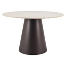  Zuo Jorf 109928 Dining Table - Beige/Bronze IMAGE 3