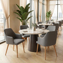 Zuo Jorf 109928 Dining Table - Beige/Bronze IMAGE 7