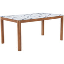  Zuo Jemy 110588 Dining Table - White IMAGE 4