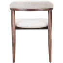  Zuo Goka 110497 Dining Chair - Beige/Walnut IMAGE 4