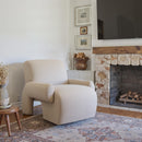 Zuo Rura 110486 Accent Chair - Heathered Beige IMAGE 5