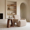  Zuo Rura 110486 Accent Chair - Heathered Beige IMAGE 9
