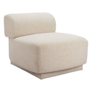  Zuo Anese 110483 Accent Chair - Multigrain Beige IMAGE 1