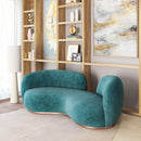  Zuo Jamela 110478 Sofa - Teal IMAGE 10