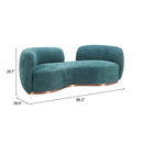  Zuo Jamela 110478 Sofa - Teal IMAGE 11