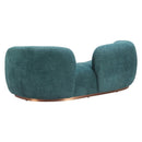  Zuo Jamela 110478 Sofa - Teal IMAGE 5