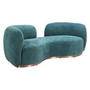  Zuo Jamela 110478 Sofa - Teal IMAGE 7