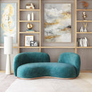  Zuo Jamela 110478 Sofa - Teal IMAGE 8