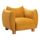  Zuo Meia 110476 Accent Chair - Mustard IMAGE 1