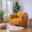  Zuo Meia 110476 Accent Chair - Mustard IMAGE 4