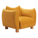  Zuo Meia 110476 Accent Chair - Mustard IMAGE 5