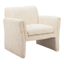  Zuo Dobra 110473 Accent Chair - Oatmeal Beige IMAGE 1