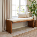 Zuo Lafa 110472 Bench - Beige IMAGE 5