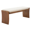  Zuo Lafa 110472 Bench - Beige IMAGE 7