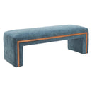  Zuo Scatola 110471 Bench - Blue IMAGE 1