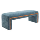  Zuo Scatola 110471 Bench - Blue IMAGE 4