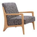  Zuo Runa 110469 Accent Chair - Gray/Natural IMAGE 9