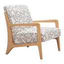  Zuo Runa 110468 Accent Chair - Beige/Natural IMAGE 6