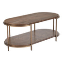  Zuo Niju 110451 Coffee Table - Brown IMAGE 1