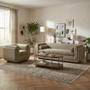  Zuo Niju 110451 Coffee Table - Brown IMAGE 2