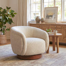  Zuo Vinta 110435 Swivel Chair - Beige IMAGE 8