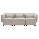  Zuo Simu 110433 Corner Chair - Dune Greige IMAGE 10
