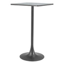  Zuo Spot 110410 Bar Table - Gray/Black IMAGE 4