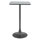  Zuo Spot 110410 Bar Table - Gray/Black IMAGE 5