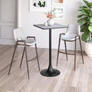  Zuo Spot 110410 Bar Table - Gray/Black IMAGE 6