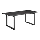  Zuo Sundar 110639 Dining Table - Black IMAGE 1