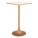  Zuo Spot 110408 Bar Table - Beige/Gold IMAGE 11