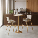  Zuo Spot 110408 Bar Table - Beige/Gold IMAGE 3