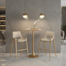  Zuo Spot 110408 Bar Table - Beige/Gold IMAGE 4