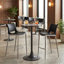  Zuo Bite 110404 Bar Table - Gray/Black IMAGE 10